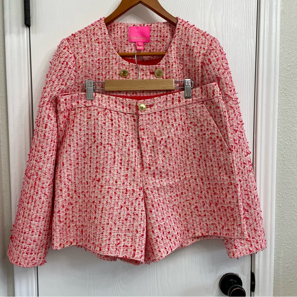 LILLY PULITZER | NWOT | Seyla Blazer and Gretchen Shorts SET | 10 - Picture 2 of 16
